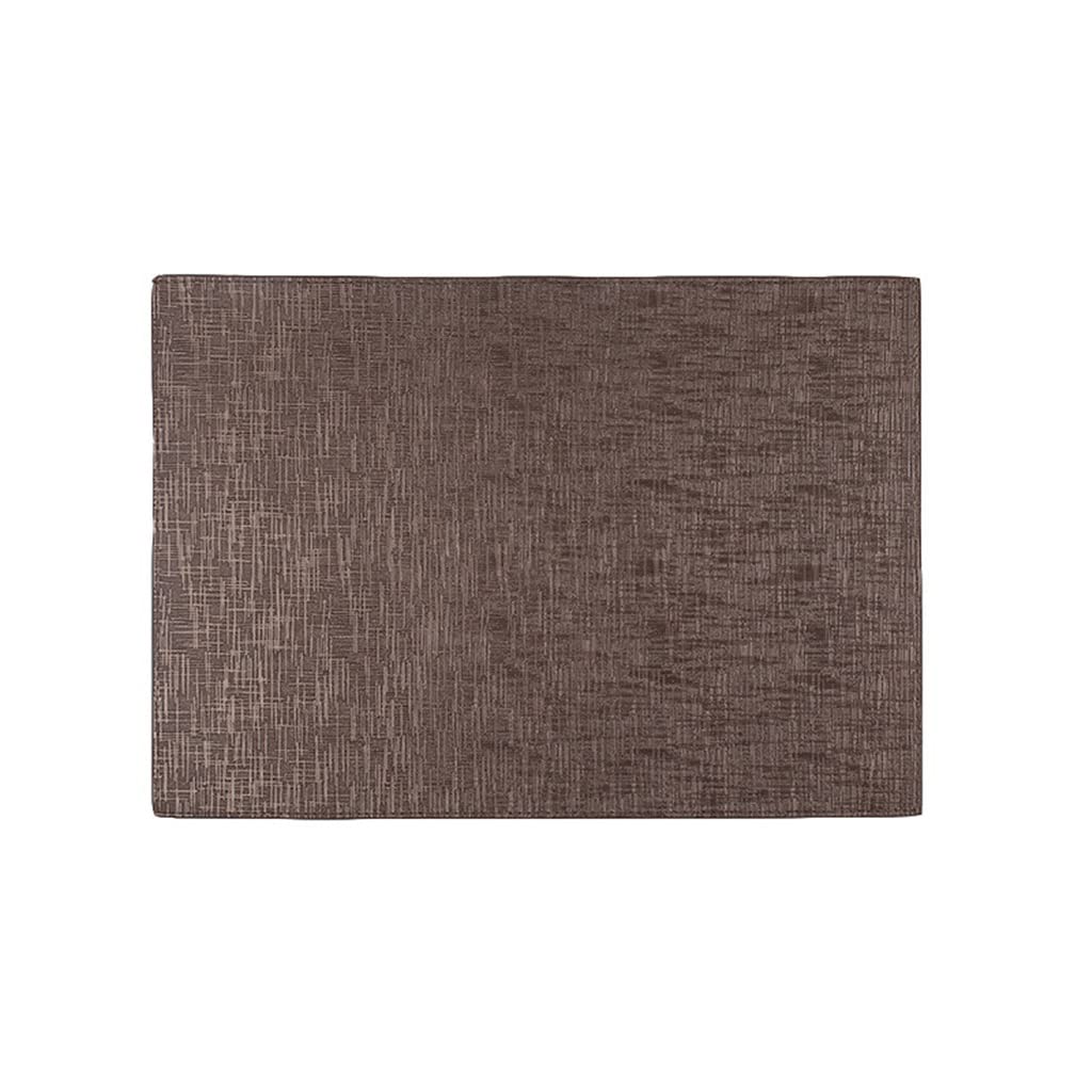 Sets de table rectangulaires en cuir lot de 4 pour maison et hôtel style nordique chic