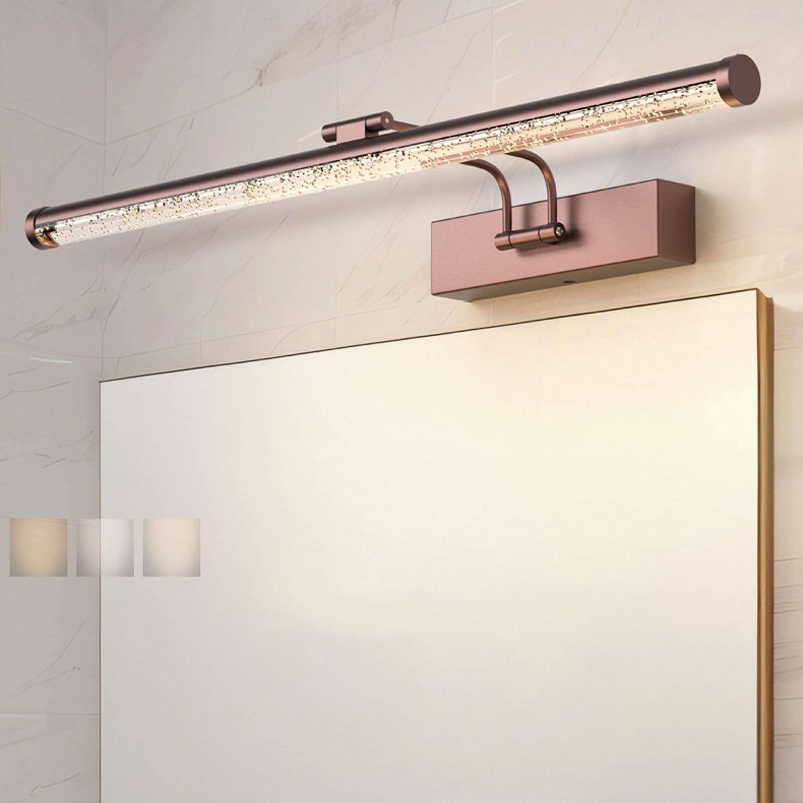 Apliques de pared tricolor regulable con LED impermeable plegable 8