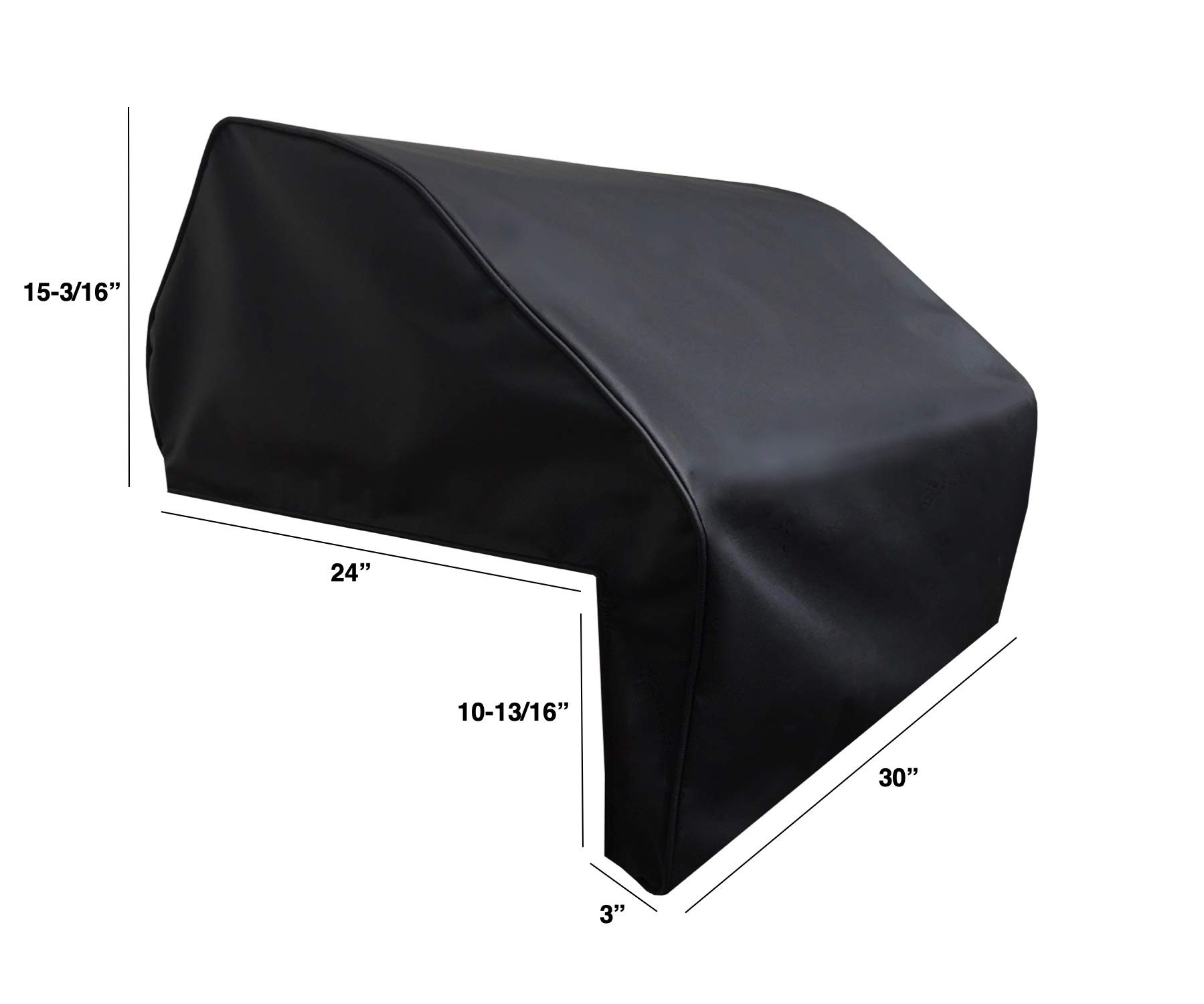 Windproof Covers Wytrzymała winylowa osłona 76 cm zaprojektowana tak, aby pasowała do wbudowanego grilla Alfresco