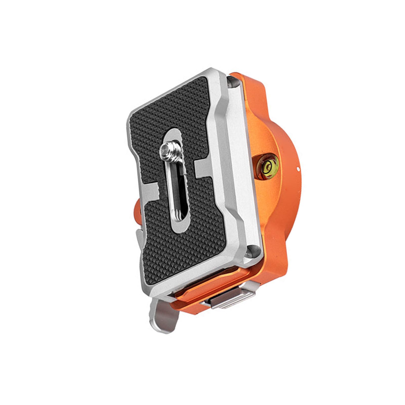 Jiawu Piastra a Sgancio Rapido per Fotocamera, Sgancio Rapido con Bloccaggio Automatico con Riprese Verticali e Stabilizzazione Antiscivolo, Piastra di Base con Livella a Bolla Incorporata per