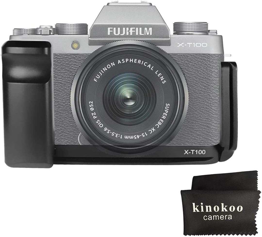 kinokoo Bracket for Fujifilm X-T100 Quick Release L-Plate XT100 Grip