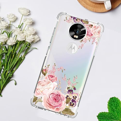 Miniatura 13 de Funda para Moto Z4, transparente flexible parachoques TPU suave goma silicona cubierta teléfono caso para Motorola Moto Z4 mariposa