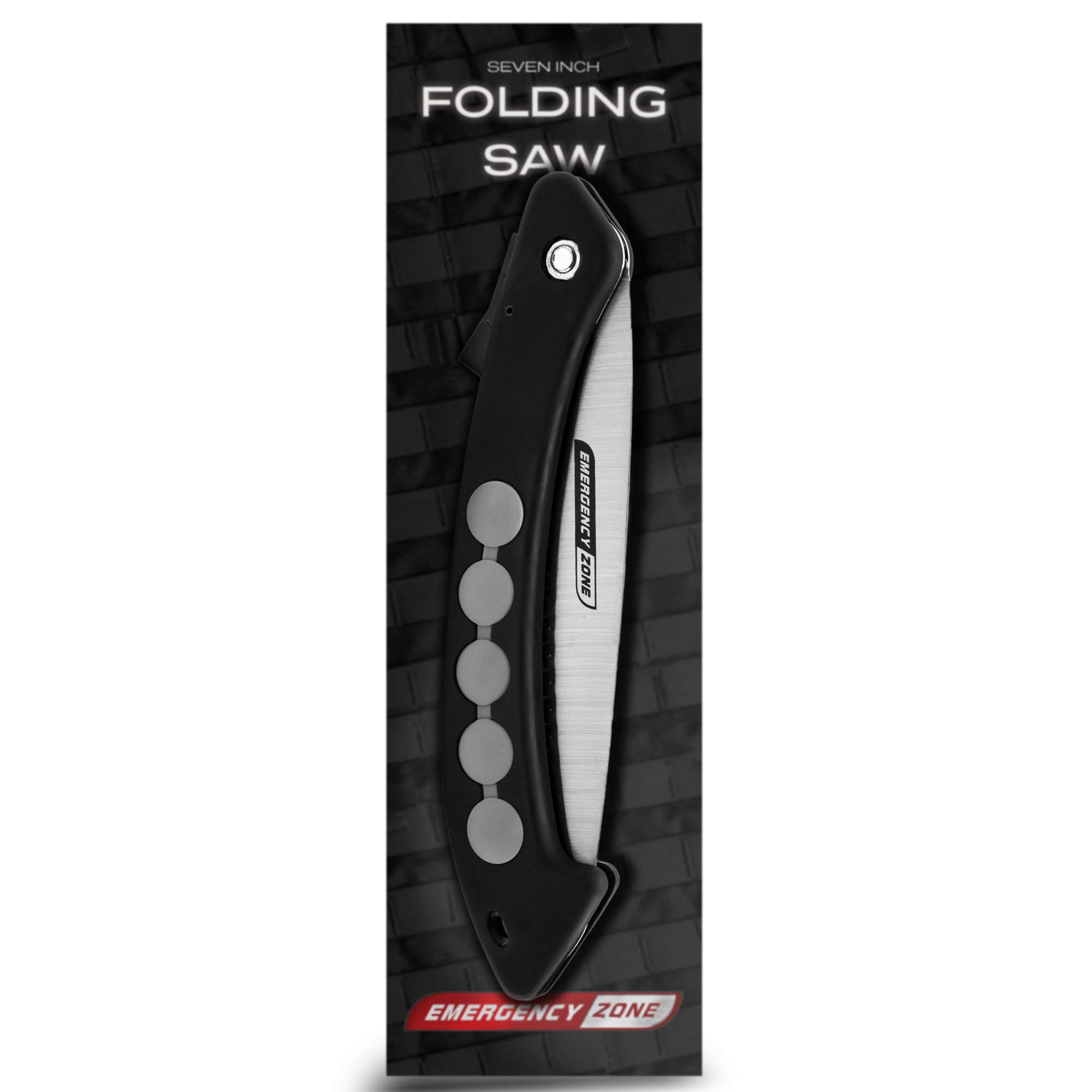 Emergency Zone Compact Folding Camp Saw (6 Oz, 16 Inches Long)