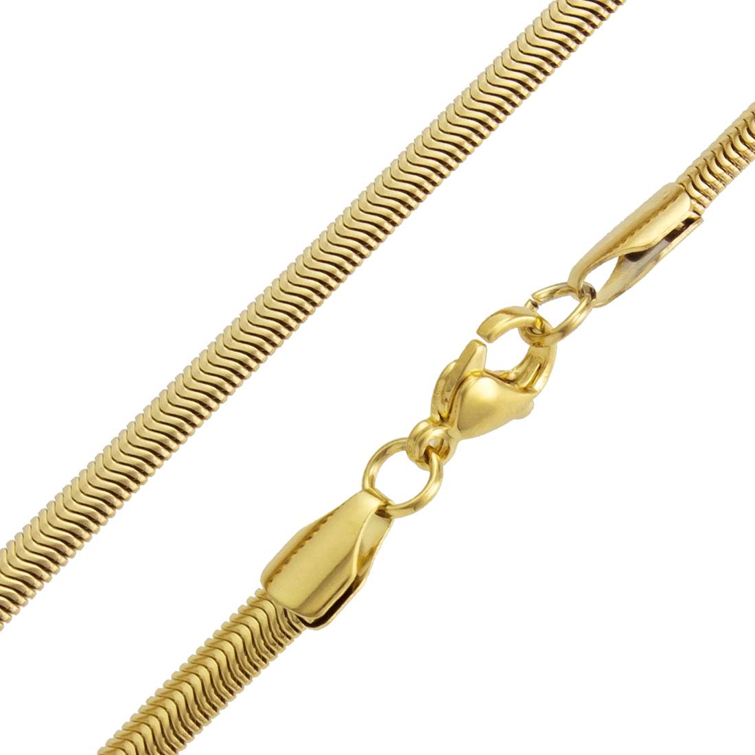 Stainless Steel Snake Chain Necklace