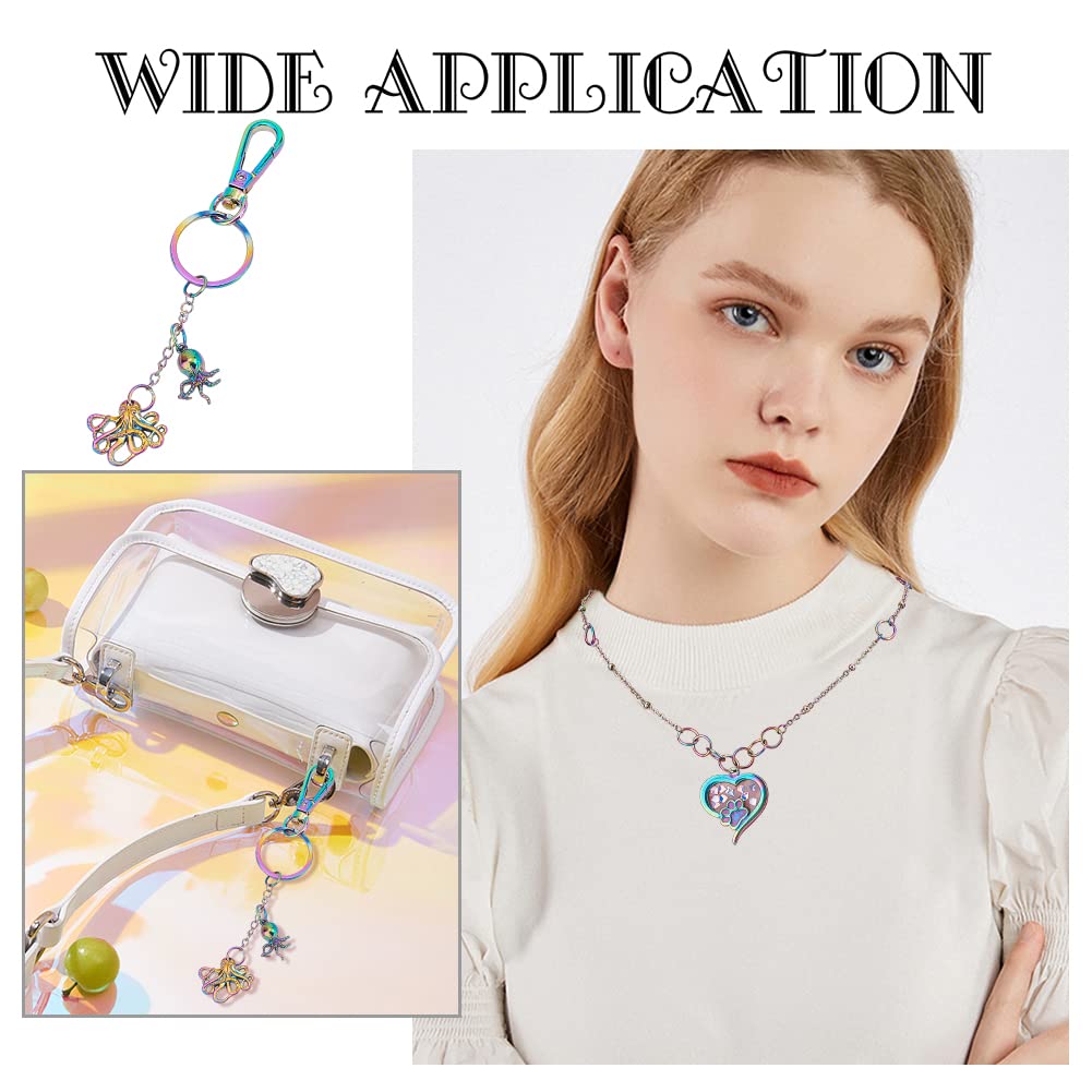 Cheriswelry Lot De 100 Anneaux Ouverts En Acier Inoxydable Doré 1,2 Mm D'épaisseur