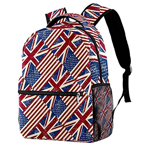 Sac à dos décontracté femme grand format voyage multicolore léger