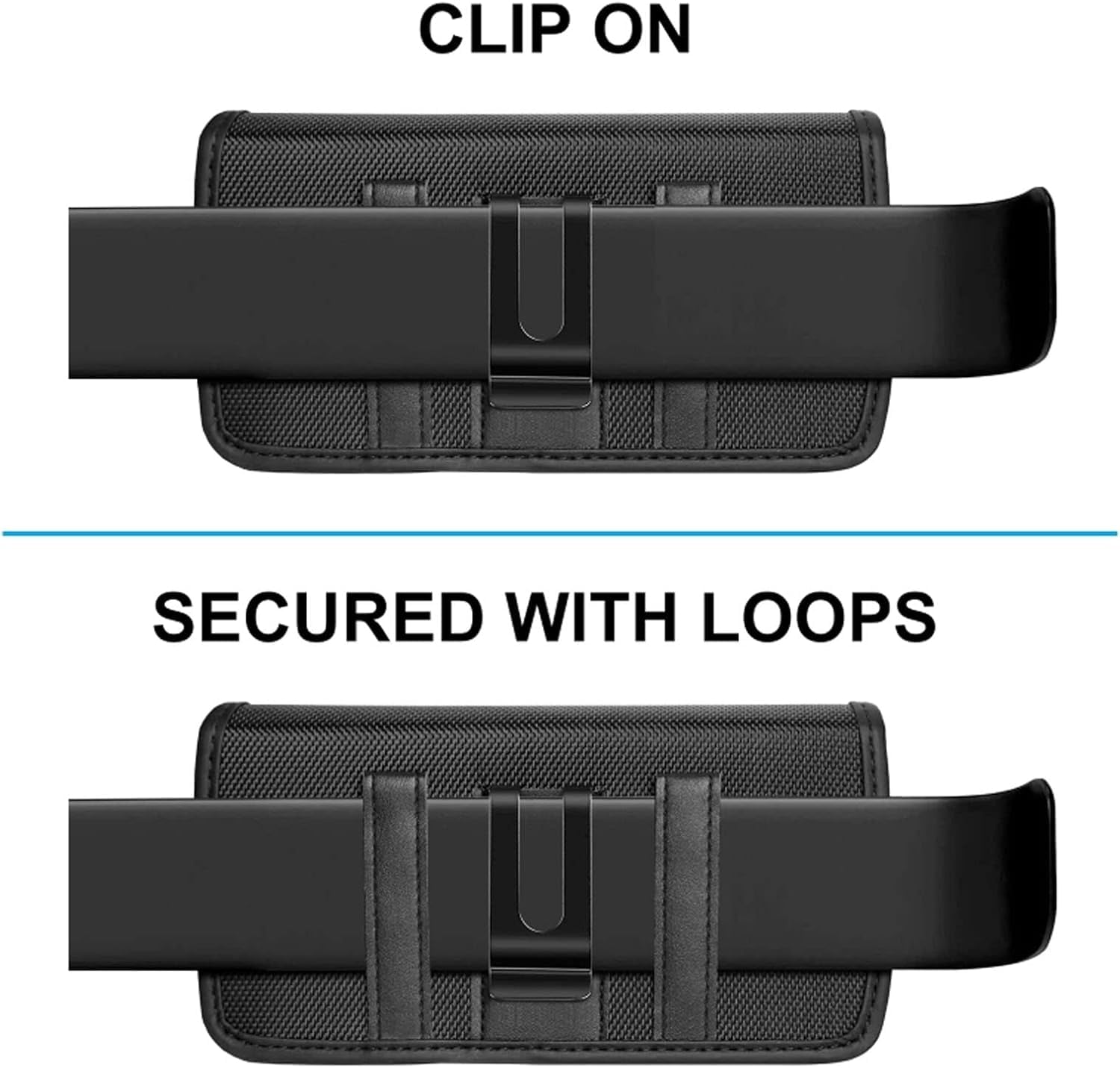 Phone Holster for Men (Black, XXL) — Amazon image 6