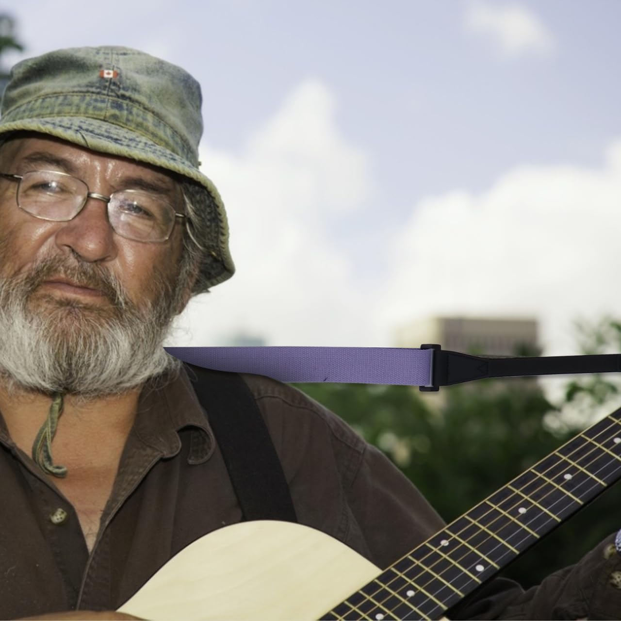 Vaguelly Verstellbarer Ukulelengurt Ohne Bohren Robuster Und Bequemer Ukulele Gurt Für Kinder Und Erwachsene Praktischer Instrumentengurt Zubehör