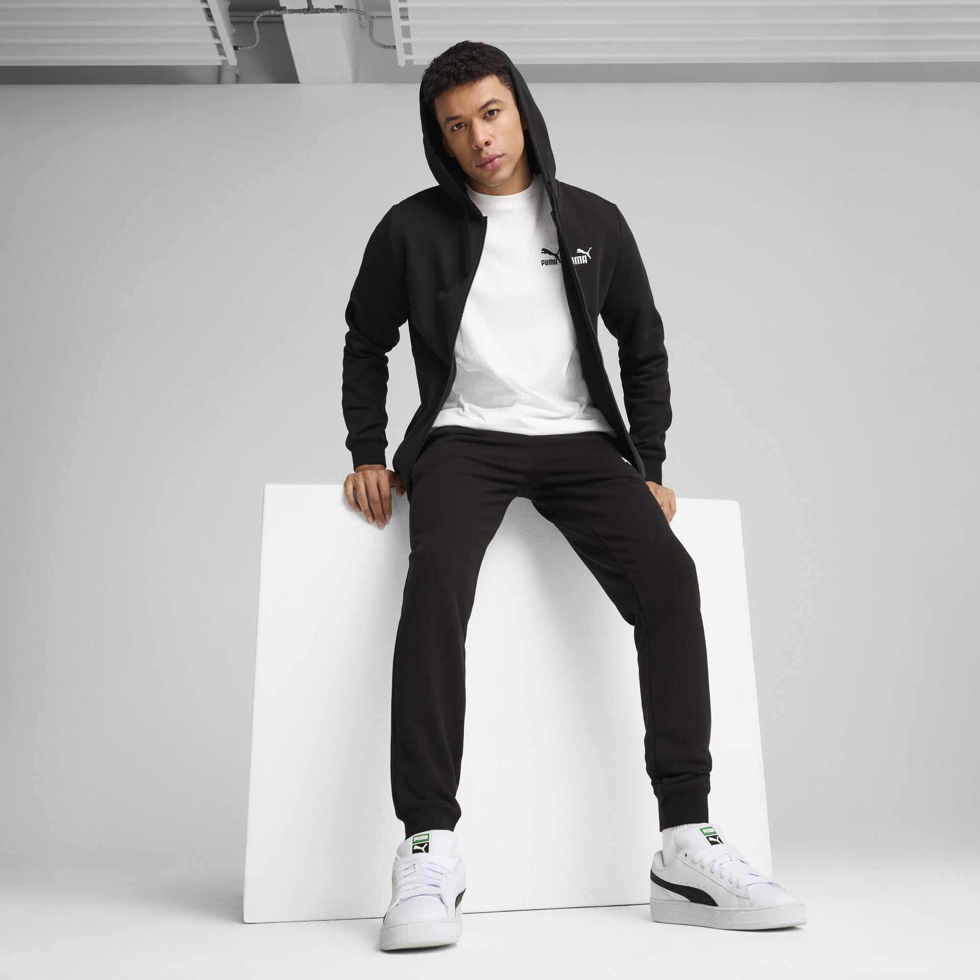 Puma Herren ESS No. 1 Logo Full-Zip Hoodie FL Sweatjacken (1er Pack)