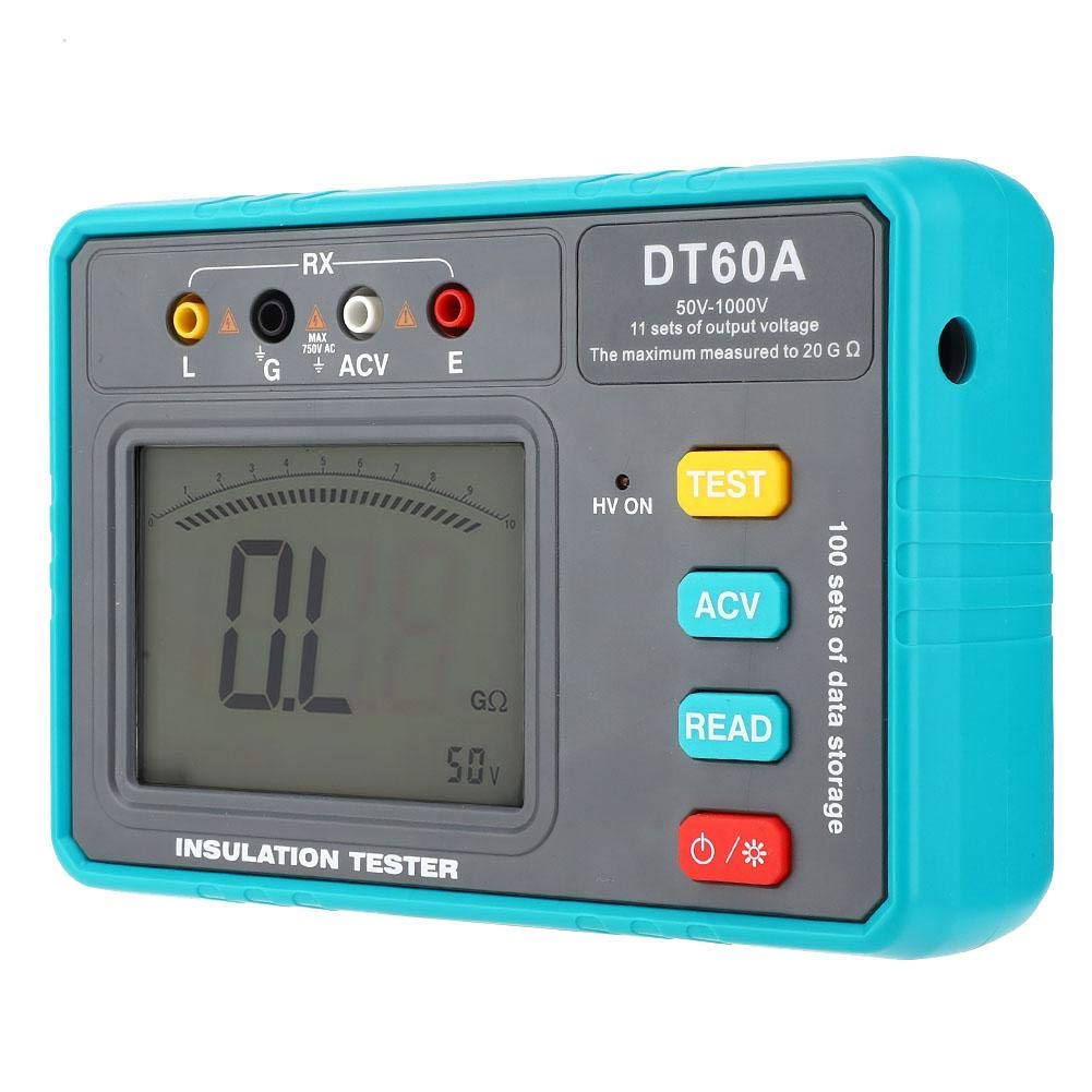 Best Cyber Deals š„ Marhynchus DT60A Digital Multimeter Tester, Digital Insulation Resistance Tester Multifunction Tester for Power Measurement Review Discount Marhynchus DT60A Digital Multimeter Tester, Digital Insulation Resistance Tester Multifunction Tester for Power Measurement