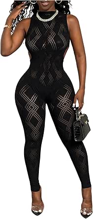 Mesh Bodystocking lingerie jurk - zwart Mesh Bodystocking lingerie jurk - zwart