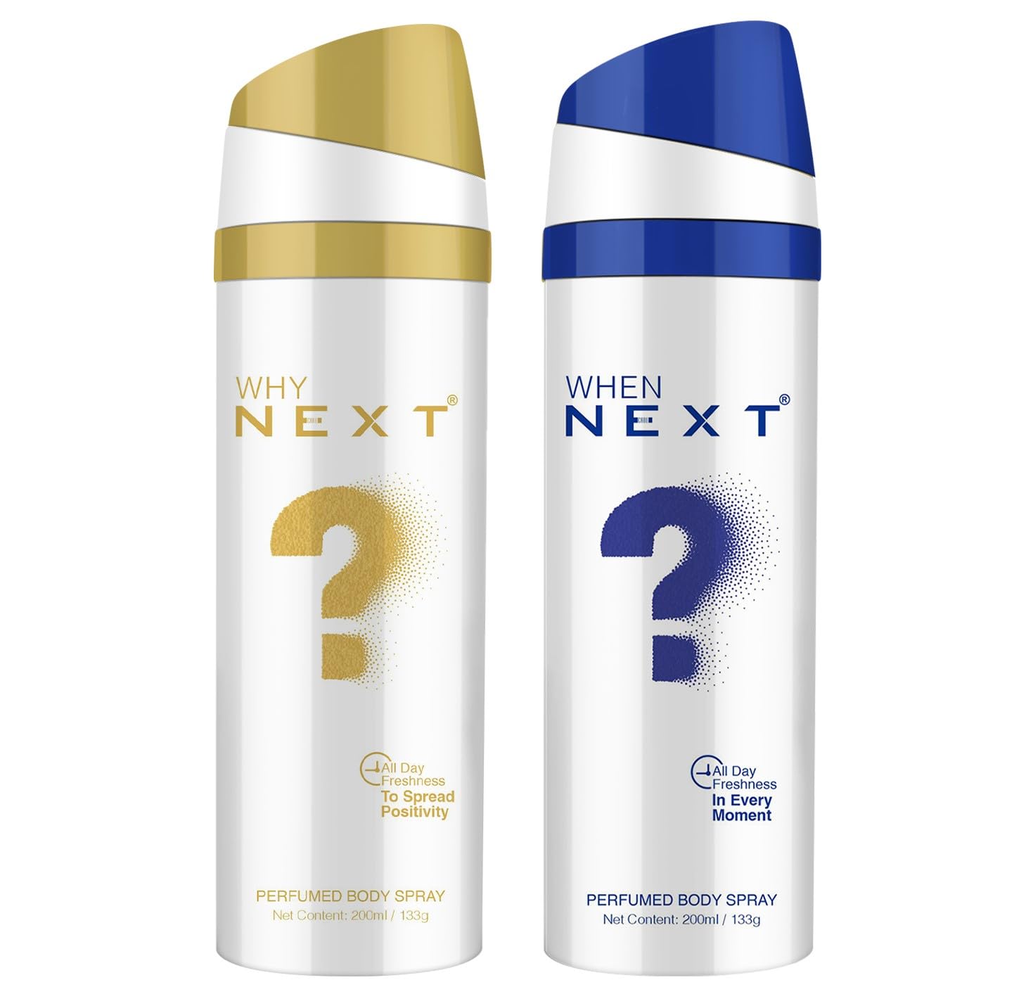 Next Care When+Why Long Lasting Deodorant for Men & Women(New Edition) | Real Perfume Deo Body Spray 200ml each(Pack of 2)-image-47