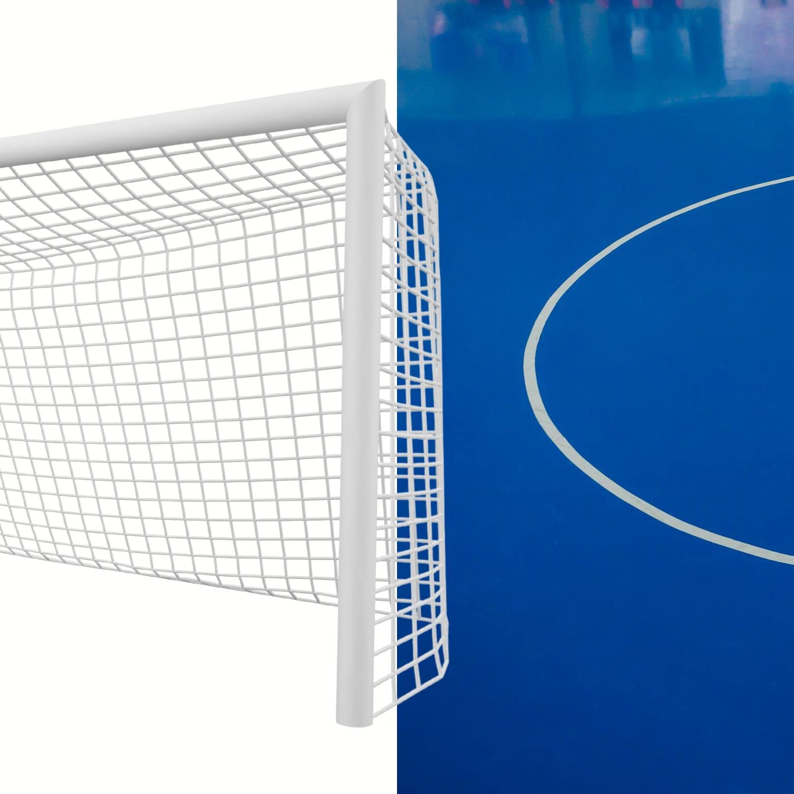 Wip Sport - Porta da Calcetto 3x2 Professionale, Adatta ad Uso Interno ed Esterno, 100% Made in Italy (Con Bussole)