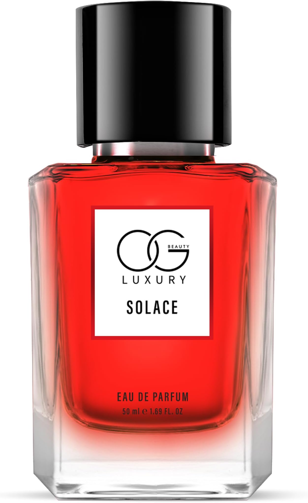 LUXURY Solace Eau De Perfume for Man | Premium, Long-Lasting Scent Symphony with Zesty Tangerine, Blackcurrant, Raspberry, and Earthy Tonka Bean & Patchouli | Perfume for Woman | 50ml