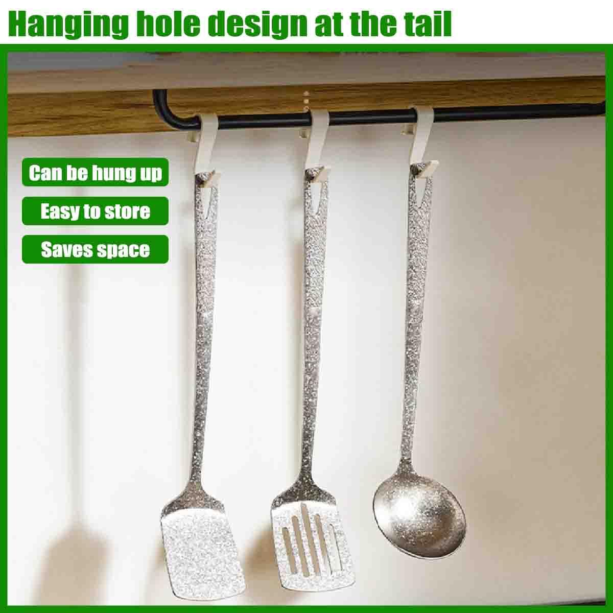 Ustensiles Cuisine Et Spatules En Titane Pur ultraléger solide，A1+B1+C1