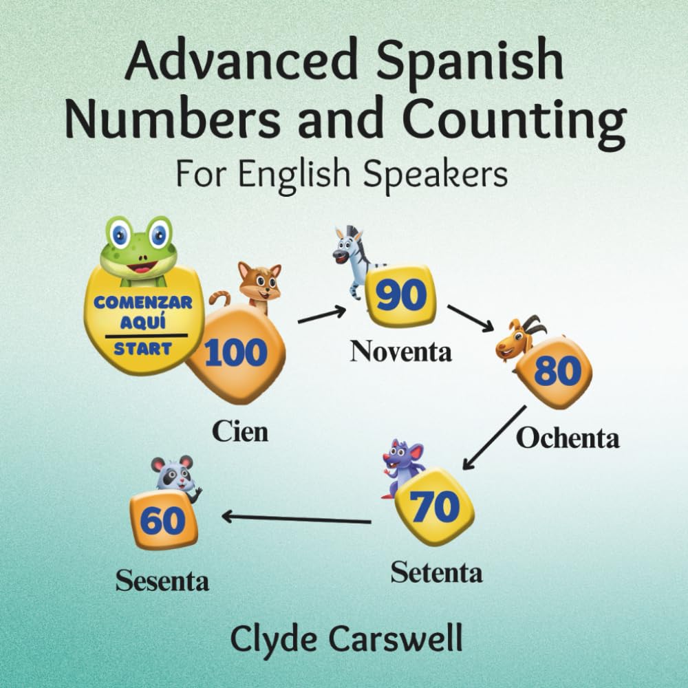 Advanced Spanish Numbers and Counting: For English Speakers (Lily Learner)