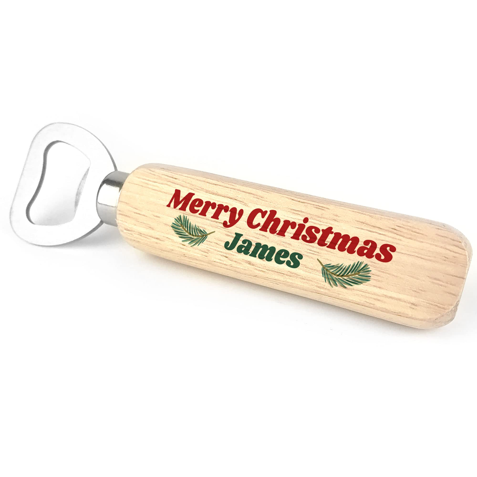 Personalised Christmas Gift for Dad Grandad Boyfriend Husband Brother Bottle Opener