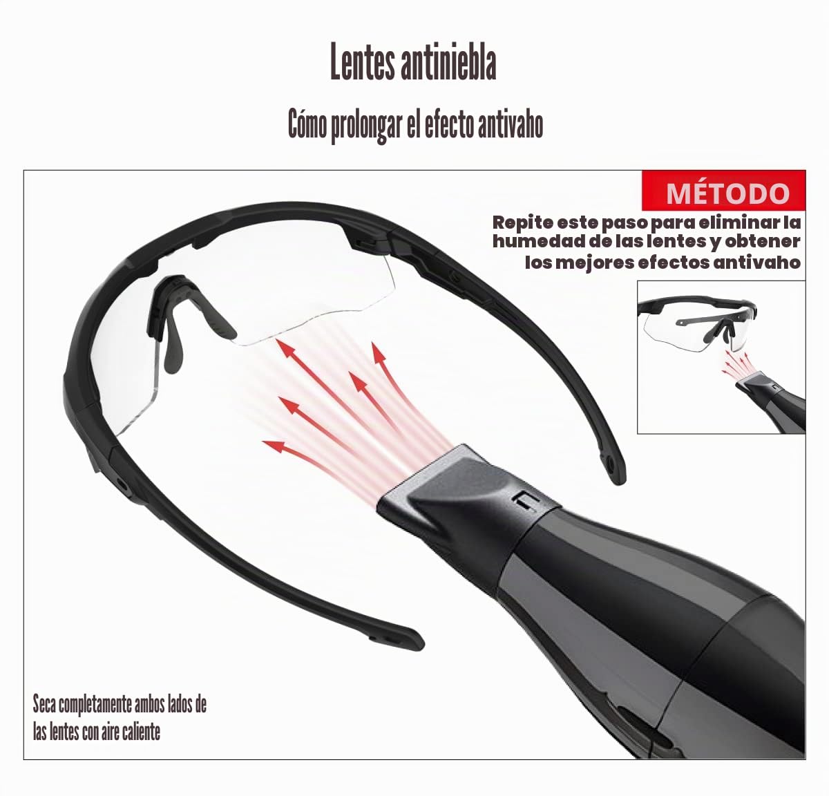 HUNTERSKY HTS - Gafas de tiro tácticas balísticas antivaho con protección contra impactos, grado militar, gama Airsoft.