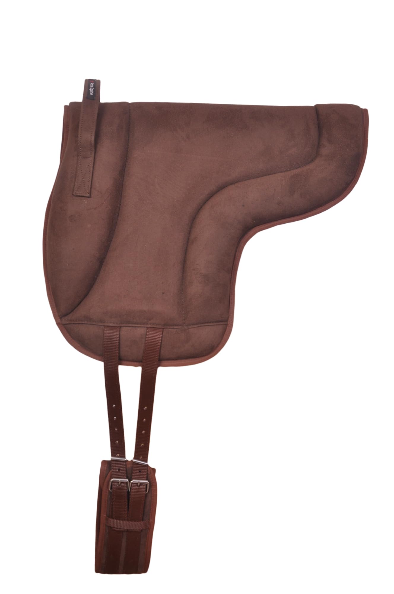 Pony Bareback Pad With Free Girth High Density Cob To Pony Size (BROWN)