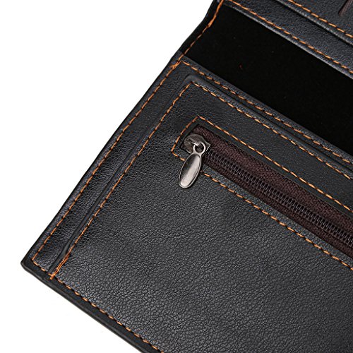 Men’s Leather Long Wallet, Bifold Wallet, Vintage Clutch With Coin Purse And Card Slots, Fashion Clutch For Men Gifts4