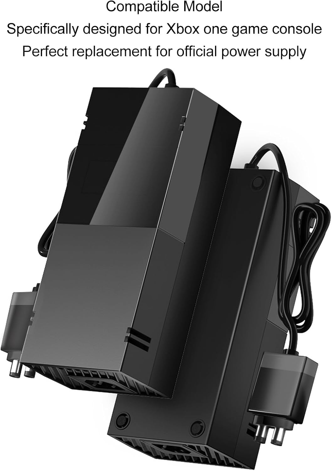Console Power Supply Quiet Replacement Game Console AC Adapter US Plug 100‑240V
