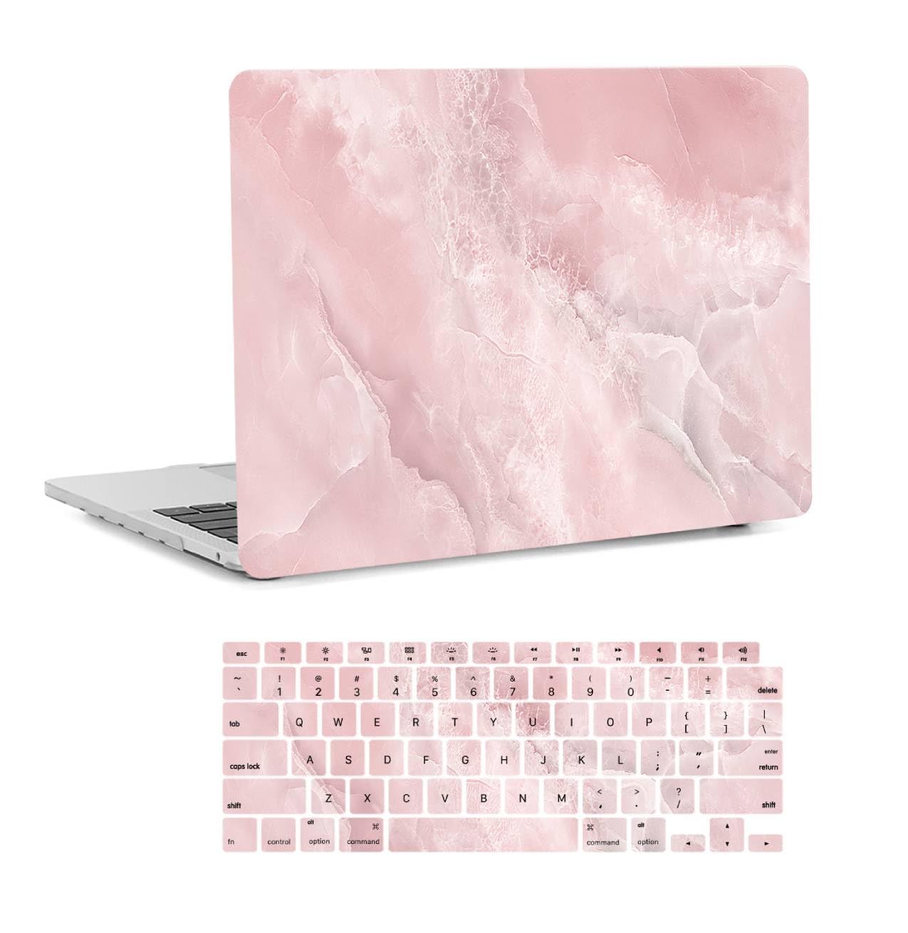 MacBook Air 15 Inch Case 2024 2023 Release A3114 M3 A2941 M2 Chip with Retina Display & Touch ID, Plastic Hard Shell Case Cover & Keyboard Cover Skin,