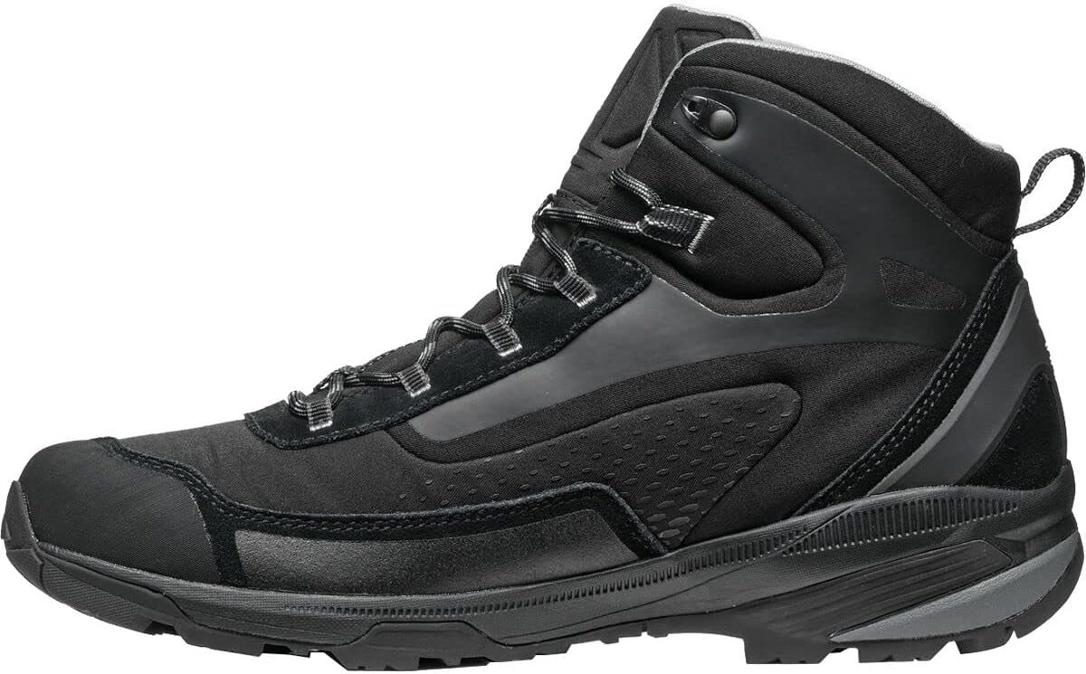 Asolo Men's Nuuk GV Lightweight Hiking and Urban Walk Snow Shoes (Black/Black, 11.5)