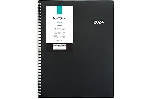 WallDeca 2024 Planner 8.5 x 11: Essential Companion for Year-Round Organization