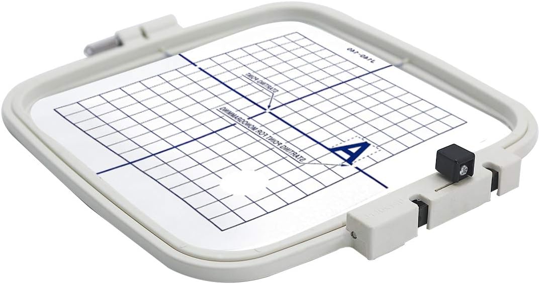 Sew Tech Large Embroidery Hoop for Janome MC 200E 230E Memory Craft Singer Studio S10 etc., Sewing and Embroidery Machine Hoops