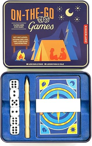 Miniatura 3 de Kikkerland Kit de lata para juegos sobre la marcha