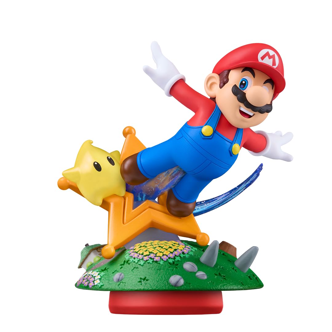 Amiibo Nintendo di Mario e Sfavillotto (Super Mario Galaxy + Super Mario Galaxy 2)