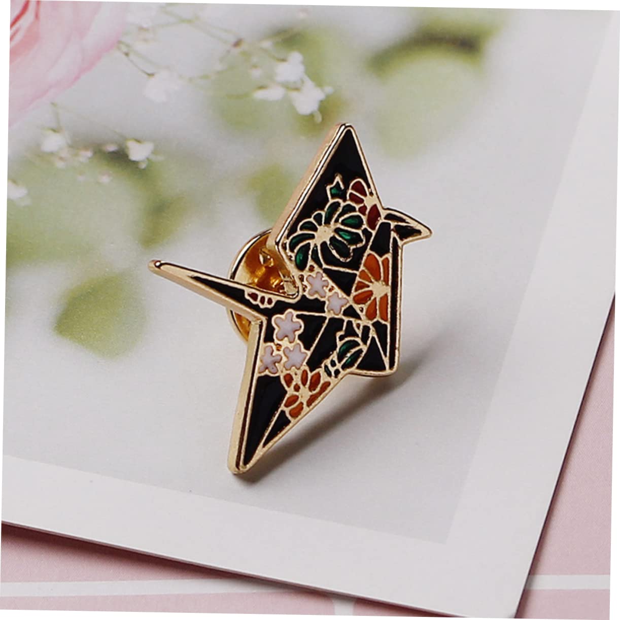 Jewelry 3pcs broschen Strassbroschen Anzeige Braut Antikdekor Japanische Damen Schmetterling Emaille Pin für Frauen Miss Persönlichkeitsabzeichen verpassen Jewelry
