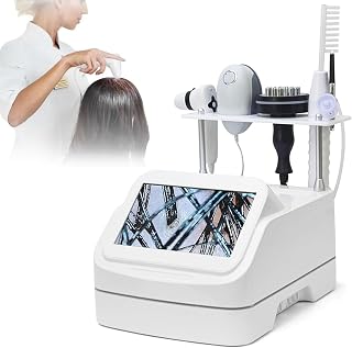 5 In 1 Scalp Skin Hair Follicle Detector,Advanced Scalp Scanner And Scalp Health Monitor,Multifunction Hair Care Machine Hair Analyzer,For Home Salon Beauty Salon (10-inch screen)