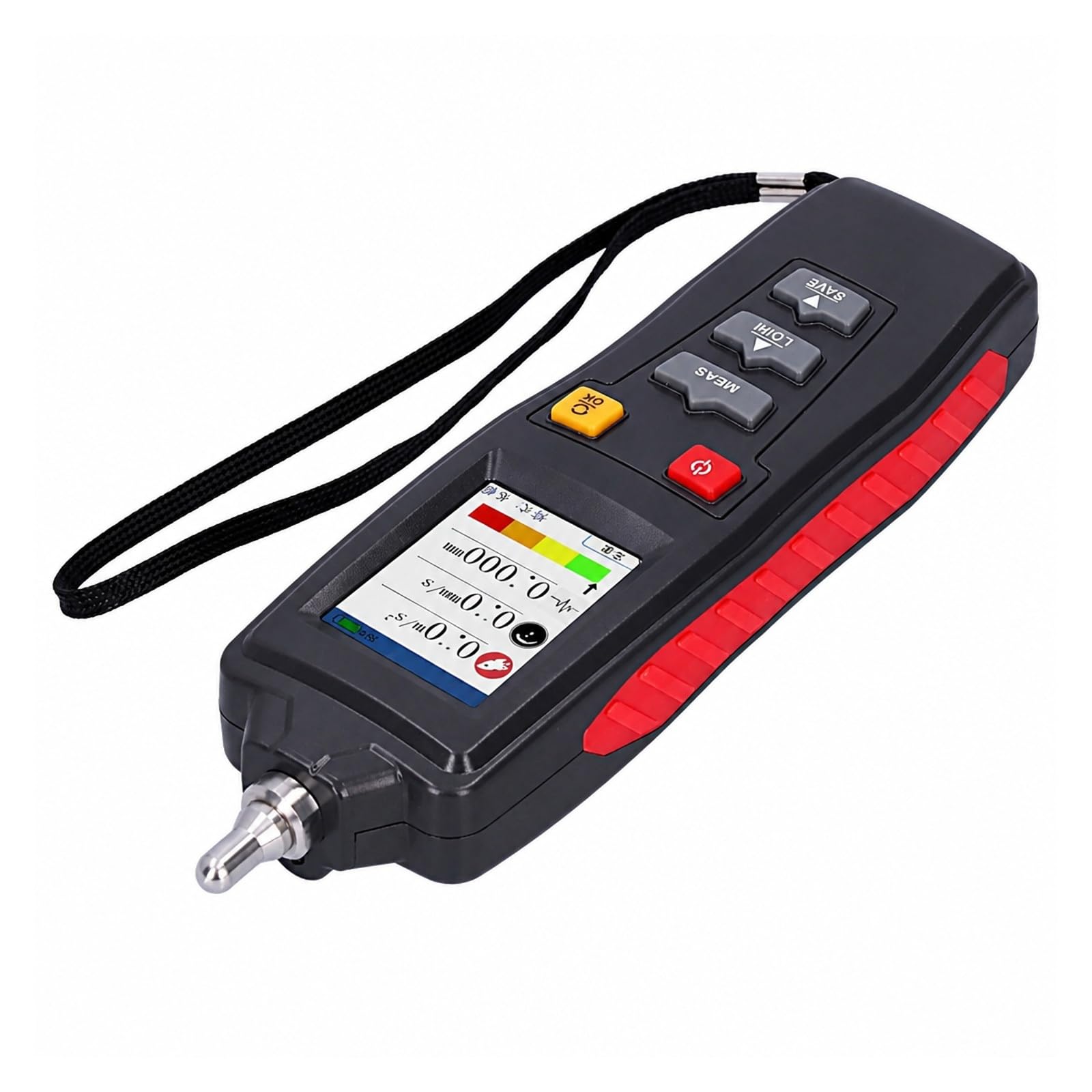 Medidor de Vibración, Probador Analizador De Vibraciones WT63B Portátil