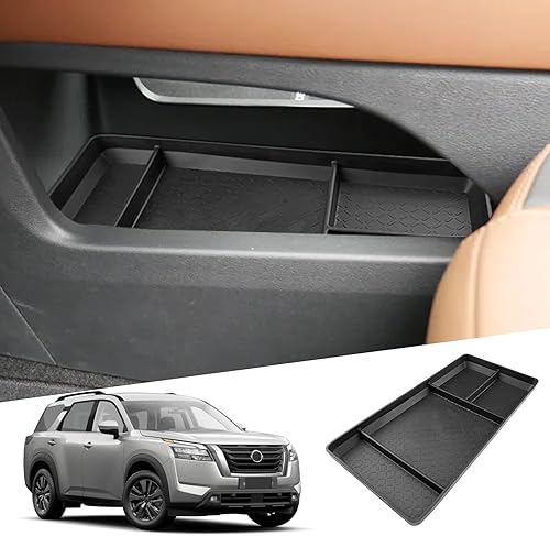 Miniatura 7 de SHAOHAO 2025 2026 Pathfinder Lower Organizer Tray for 2022 2023 2024 2025 2026 Nissan Pathfinder Accessories 2022-2026 Pathfinder S/SV/SL/Rock