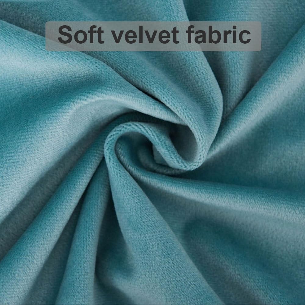 Velour Pillowcase 50x70,Set of 2 Cushion Covers 40x70 Cushion Covers for Sofa Pillows Cushion Cover Cushion Covers for Living Room Sofa Bedroom (Color : Gris, Size : 50x70cm(Set of 2