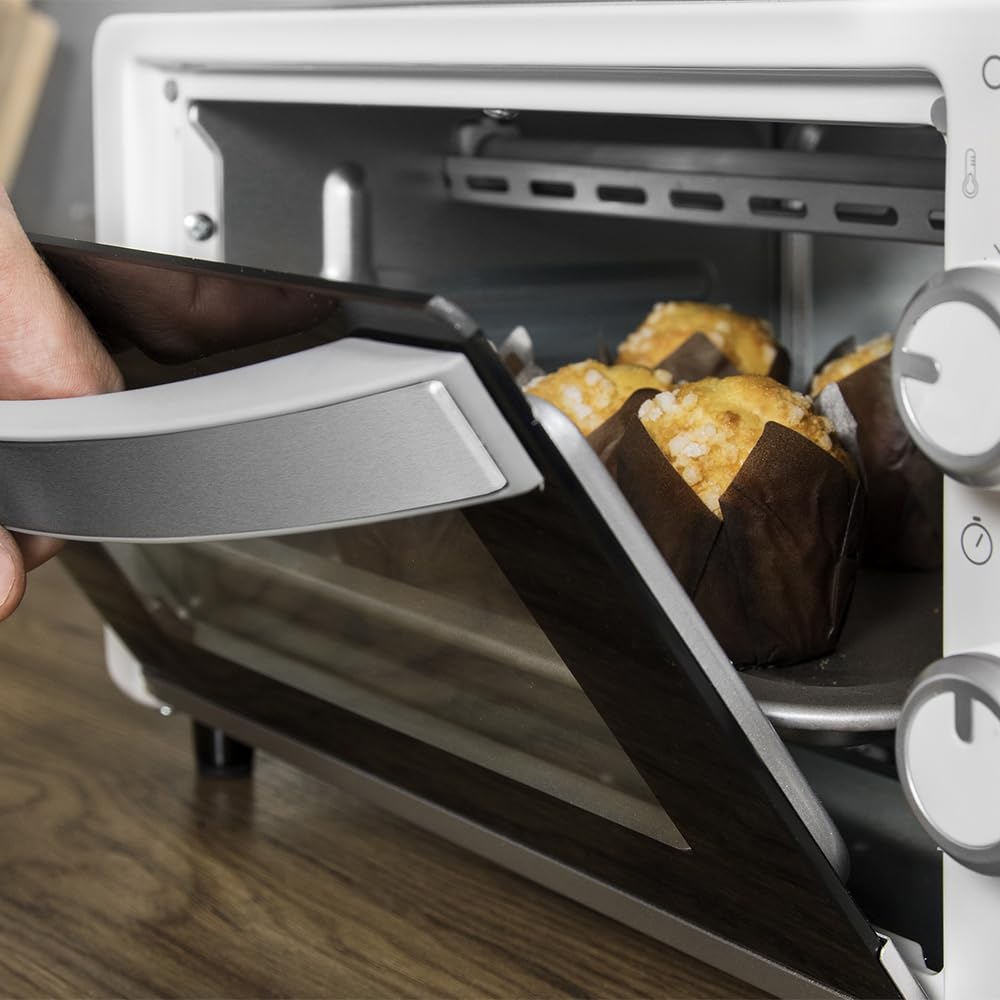 Cecotec Horno de sobremesa Bake&Toast 1090 White, 10 L, 1000 W, Temporizador 60min, 230ºC