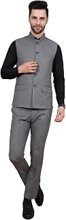 WINTAGE Mens Polyester Cotton Plain Vest and Trouser Set Price In India