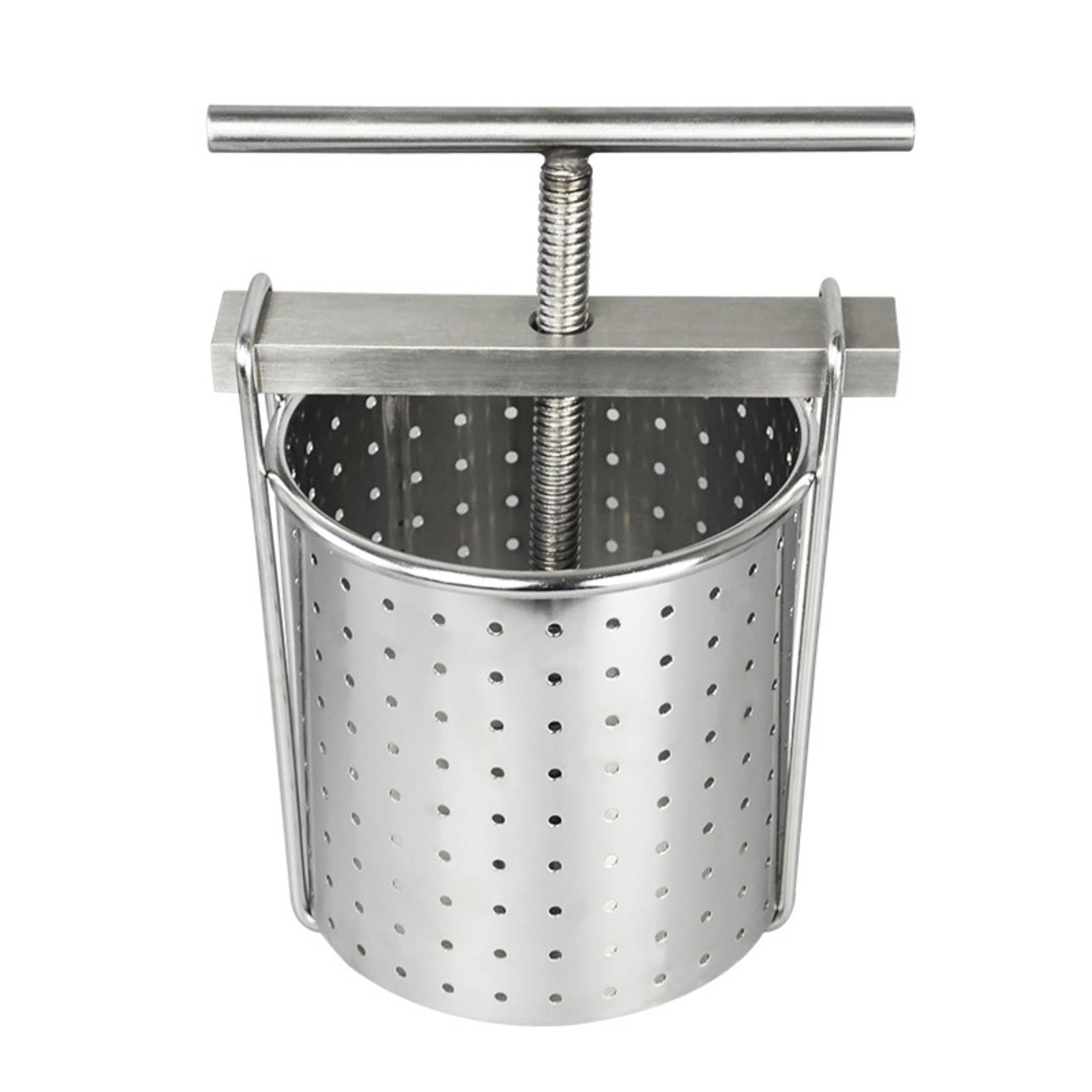 Torchio in Acciaio Inox Durevole Torchio Manuale Robusta Spremiagrumi per Appassionati di Cucina, Ristoratori, Ristorante, Bar