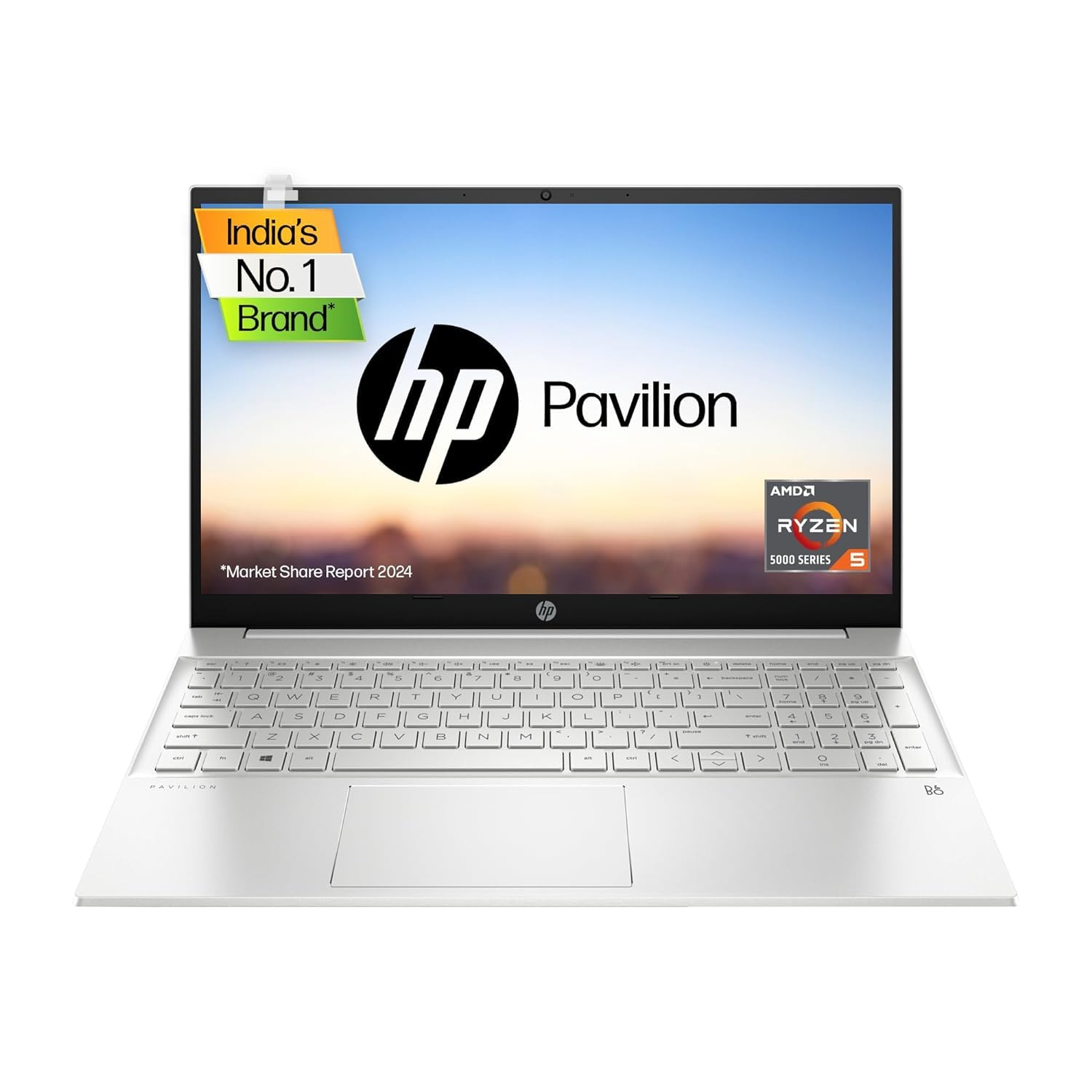 (Refurbished Premium) HP Certified Refurbished PAVILION LAPTOP 15 EH2050AU RYZEN5 - 5625U|8GB (2X4GB) DDR4 3200|512GB SSD|INTEGRATED|15.6-inch FHD|NSV(NATURAL SILVER) (B0D69Y44C9) Amazon Price History, Amazon Price Tracker