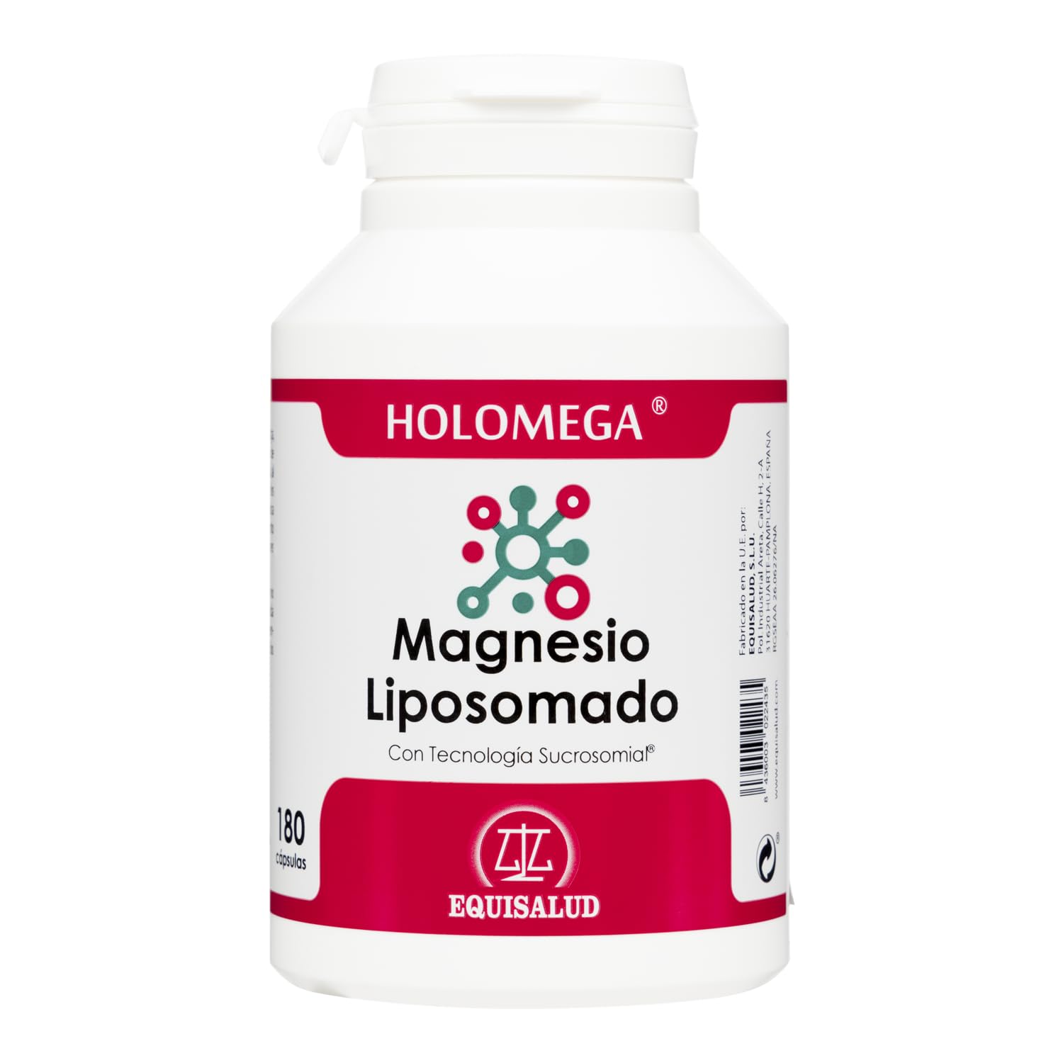 EQUISALUD Holomega Magnesio Liposomado suplement diety w kapsułkach 180 szt.