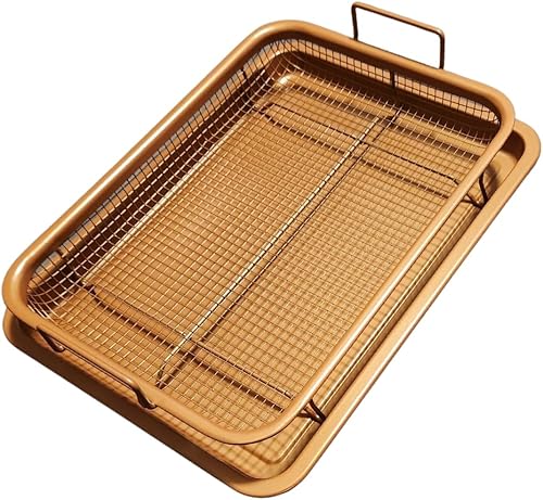 Presentamos la mejor cesta para freidora de aire para horno, tu boleto para una delicia crujiente!