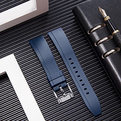 Image of BINLUN Quick Release Silicone Watch Bands Replacement Rubber Watch Straps 18mm 19mm 20mm 21mm 22mm 24mm Smartwatches Bands for Men and Women Waterproof Sport Watchbands
