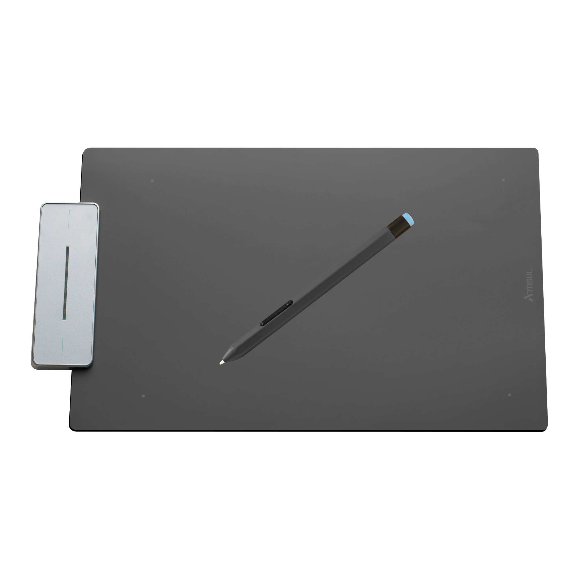 ArtisulPencil Medium Sketchpad - Digital Graphics Tablet and Pen (Metallic Grey)