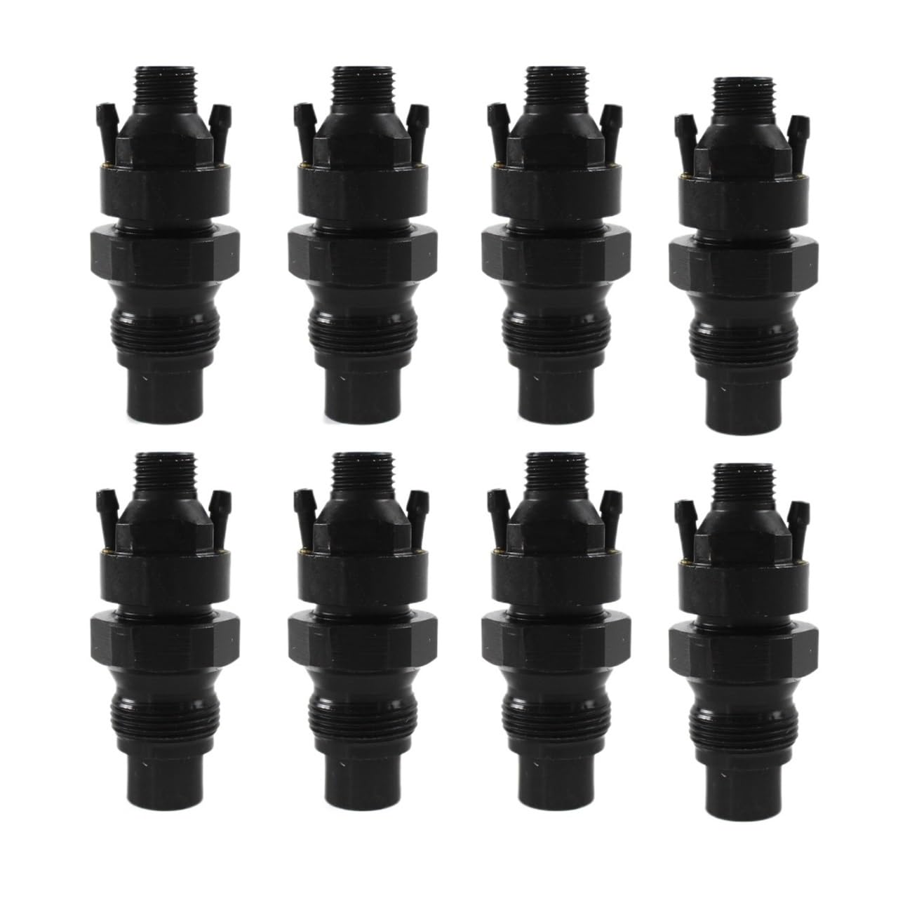 Hsugftmz One Color 8Pcs Fuel Injectors 0432217276 10233973 6703803 For 1992-2005 6.5L Engine Common Rail Injector Assembly