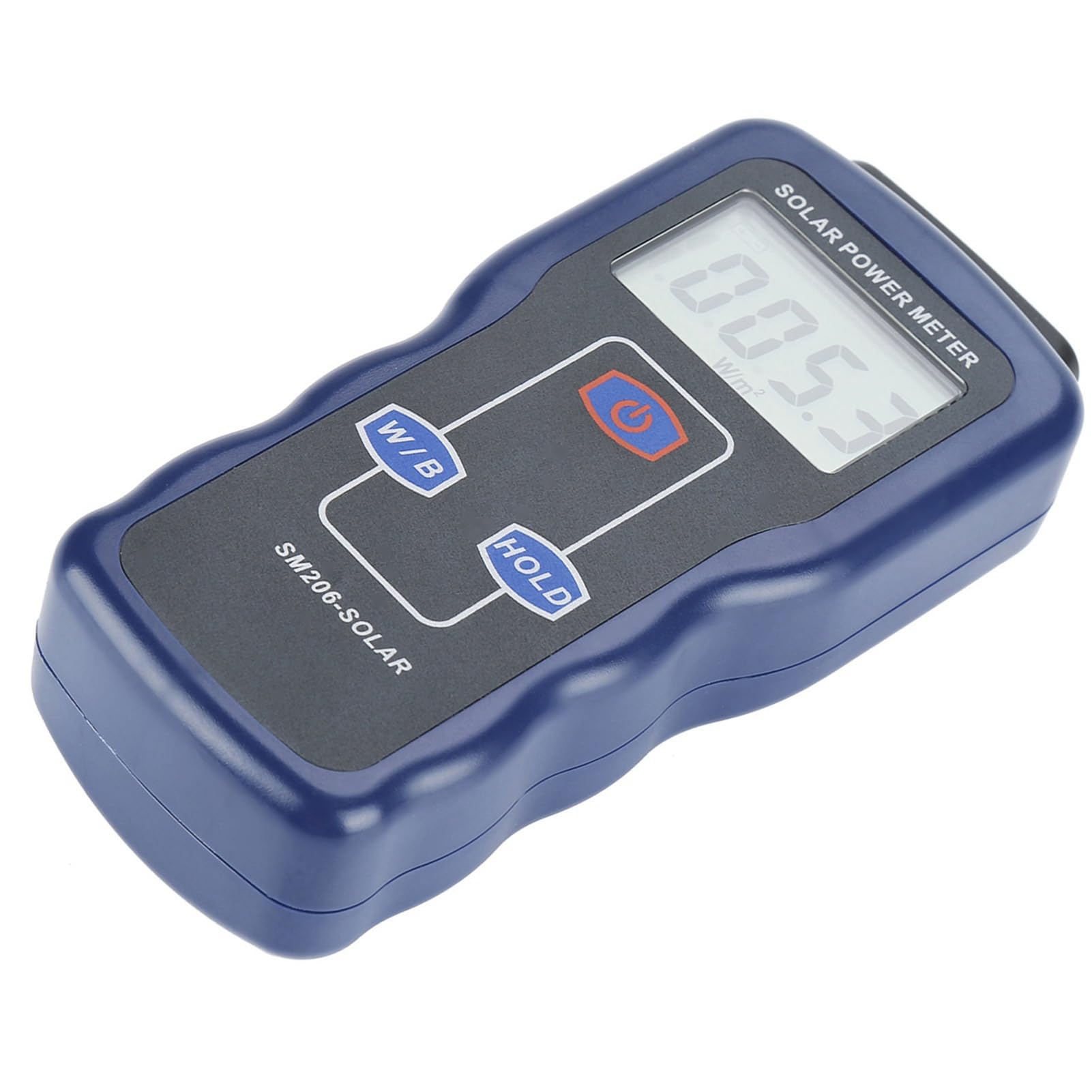 Qqmora Medidor de Energía Solar SM206 Instrumento de Medición de Radiación Solar Portátil de Alta Precisión para Investigación de Energía y Agricultura