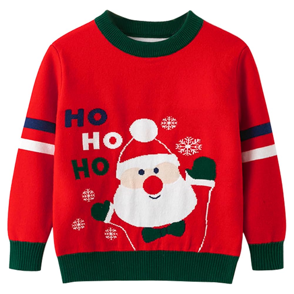 Remimi Kids Christmas Sweater for Toddler Girls Boys Holiday Pullover Top