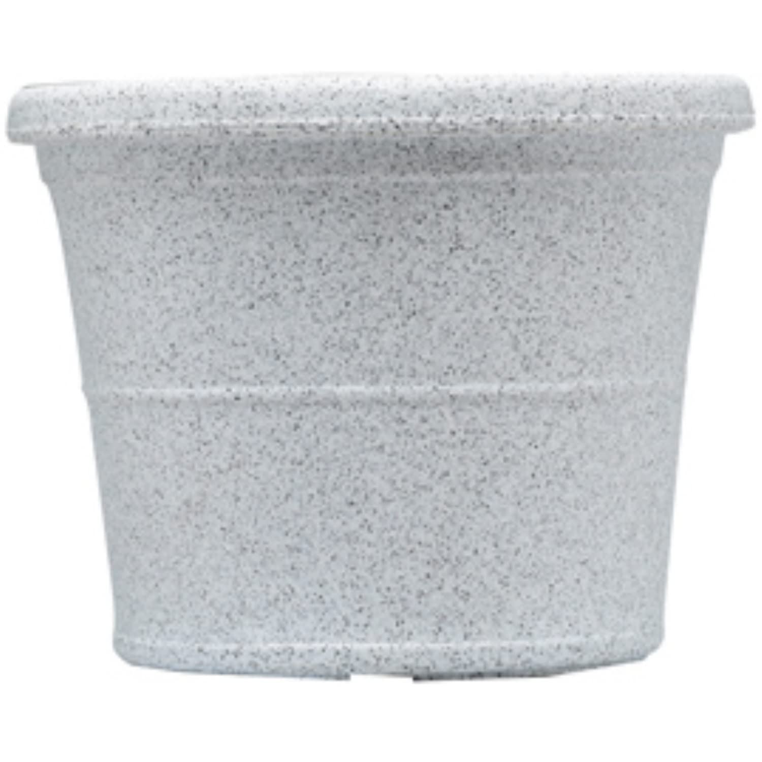 Hug A Plant | Duro 100 Rotomolded Round Plastic Big | Large | Durable Pots & Planters for Landscaping|Fruit Plants|Outdoor|Indoor Garden (100CM | 39.3 INCH, Round, White Stone Finish) (B0B96KS2QD) Amazon Price History, Amazon Price Tracker