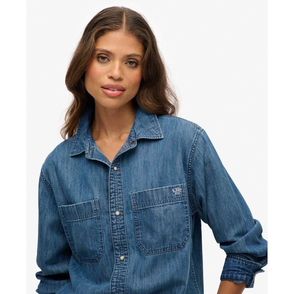 Superdry W4010501A Oversize Shirt S