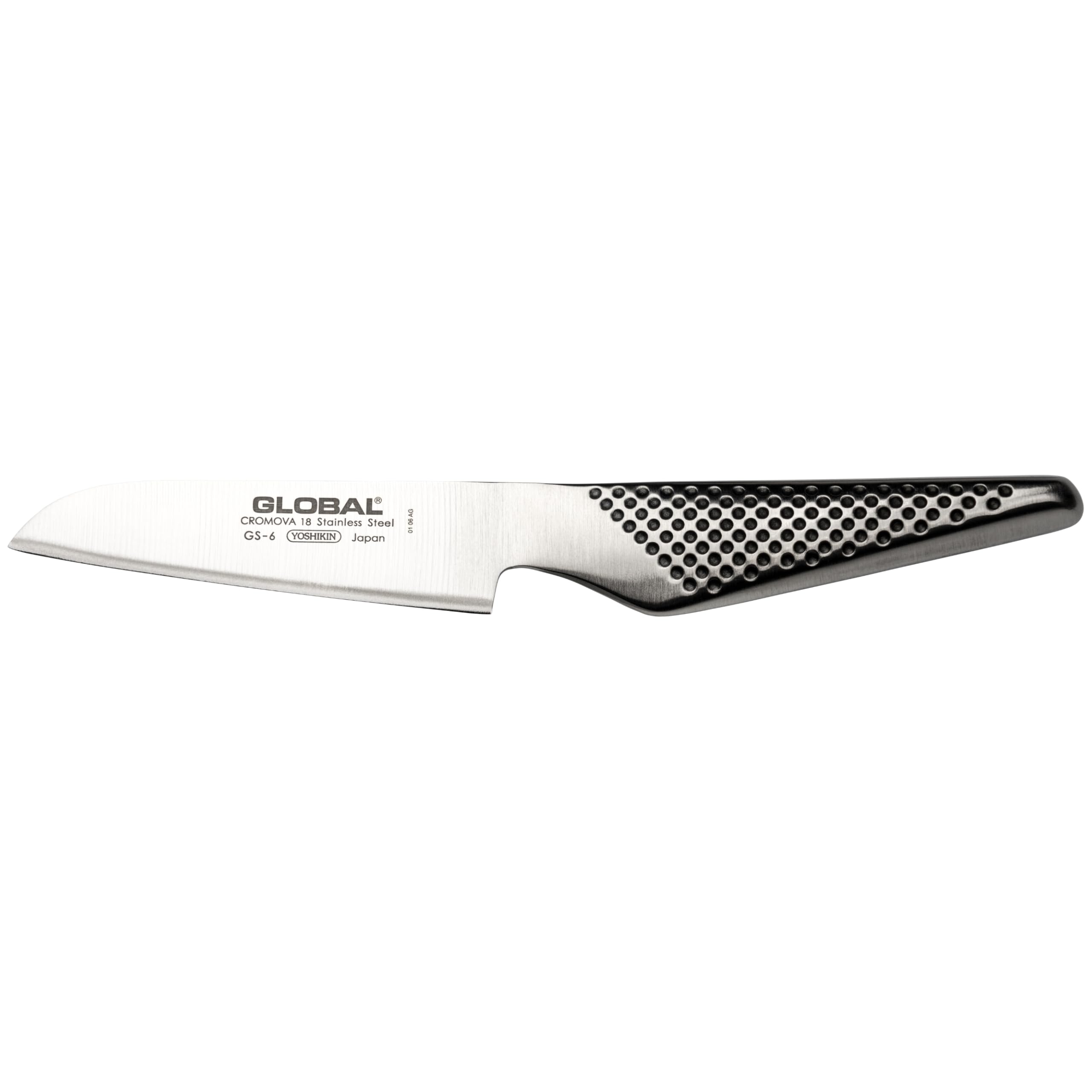 4 inch Santoku Paring Knife - Lightweight Japanese Stainless Steel, Razor-Sharp Edge, Made in Japan, GS-6